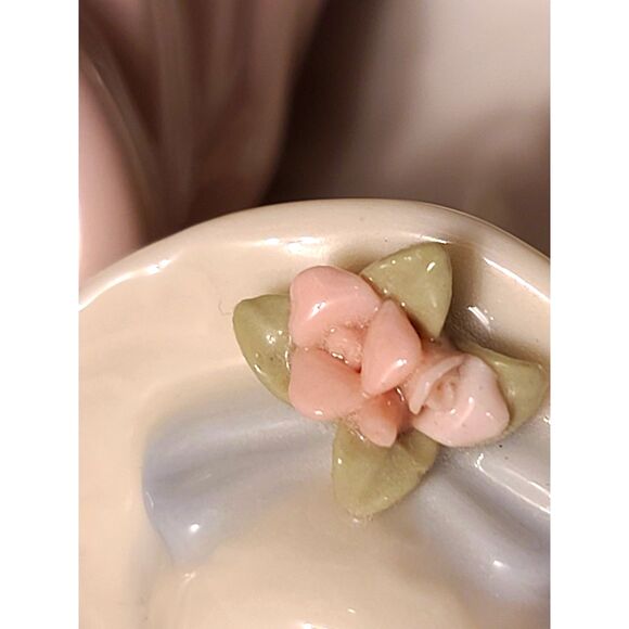 2003 Moments And Memories Mother And Child Garden Figurine Wood Base Avon - Picture 7 of 8